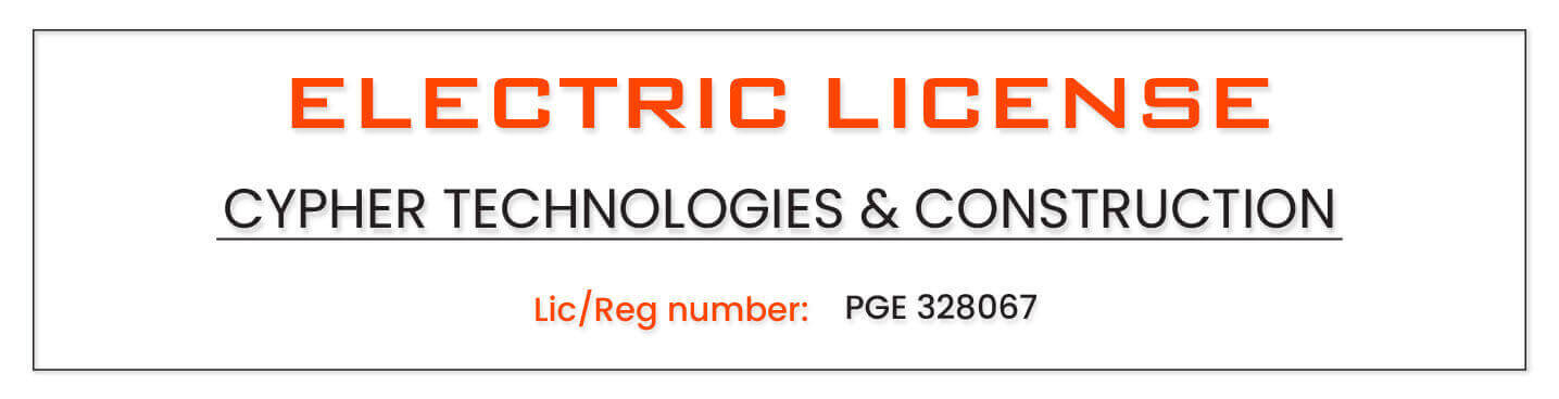 Cypher Tech Electrical Licanse